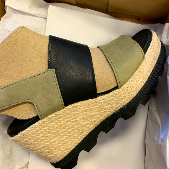 sorel joanie slingback jute